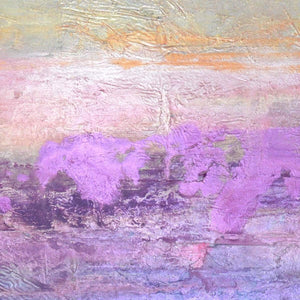 Lavender Sunset - Original Abstract Large Art