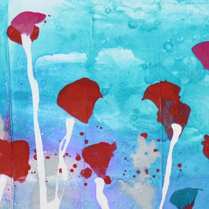 NEW: Poppy Parade - Original Abstract Wall Art
