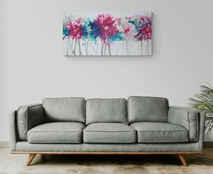 NEW: Pouty Pink Poses - Original Abstract Wall Art