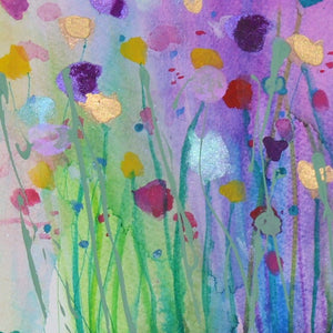 NEW: Watercolour Meadow - Original Abstract Art