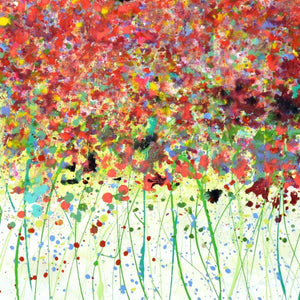 Poppy Field - Original Abstract Wall Art