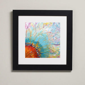 Small Framed Prints - Choice of Flower designs - Ready to hang