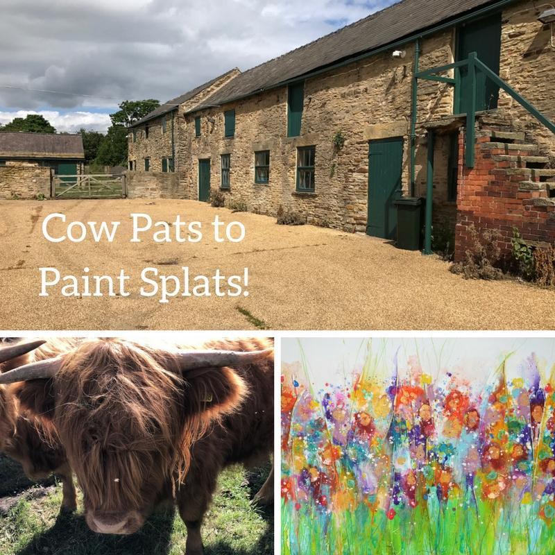 Cow pats to paint splats