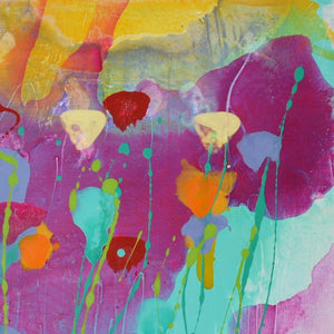 NEW: Swaying Blooms - Original Abstract Wall Art