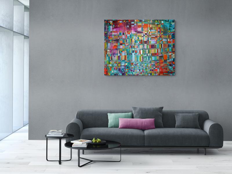 large abstract art