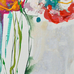 Birthday Blooms #2 - Original Abstract Art