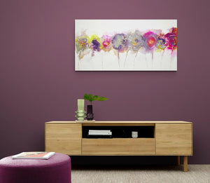 Blissful Blooms - Original Abstract Wall Art