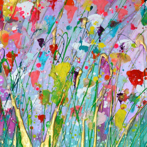 Blooming Lovelier - Original Abstract Wall Art