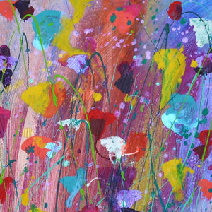 Flower Dance - Original Abstract Art