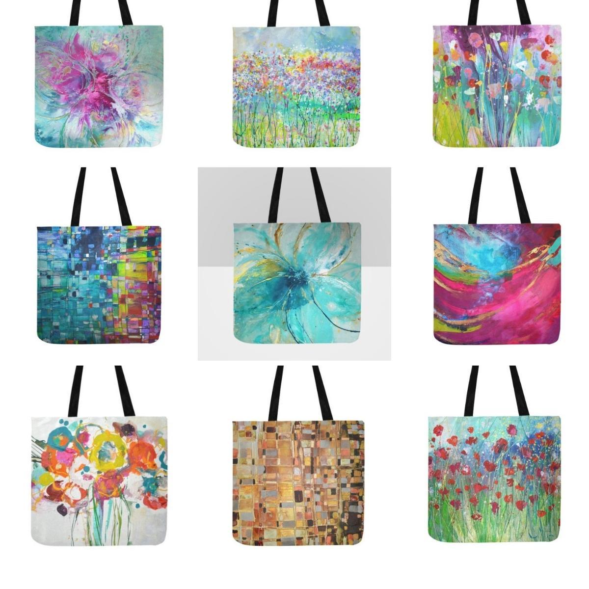 Bag painting ideas: 17 tote bag painting ideas & canvas bag