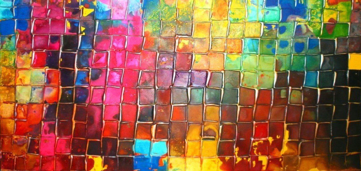 Mosaic - Original Abstract Wall Art