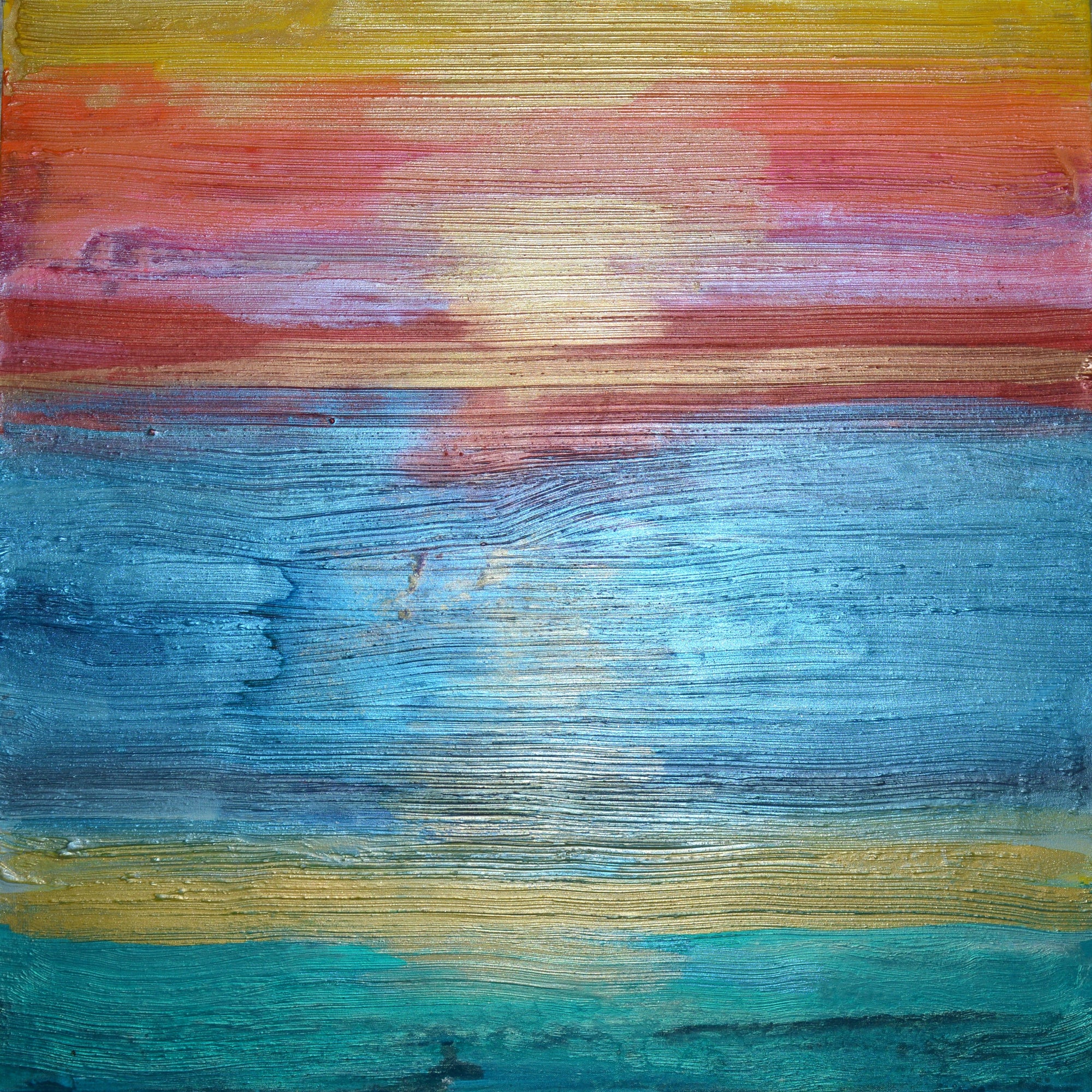 NEW: Sunset Belini - Original Abstract Wall Art