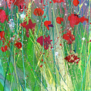 Poppies - Original Abstract Art