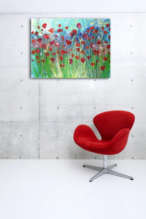 Poppies - Original Abstract Art