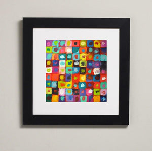 Small Framed Prints - Choice of Abstract designs - Ready to hang