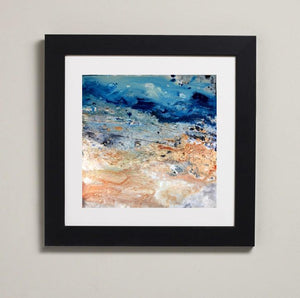 Small Framed Prints - Choice of Seascape designs - Ready to hang