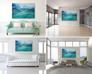 The Mighty Ocean - Original Abstract Wall Art