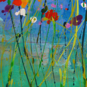 Wildflower Meadow - Original Abstract Wall Art