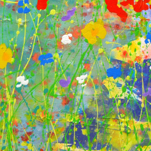 Wildflowers - Original Abstract Wall Art